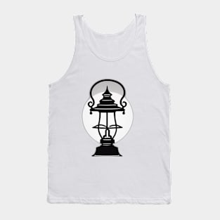 Lantern Grey Shadow Silhouette Anime Style Collection No. 406 Tank Top